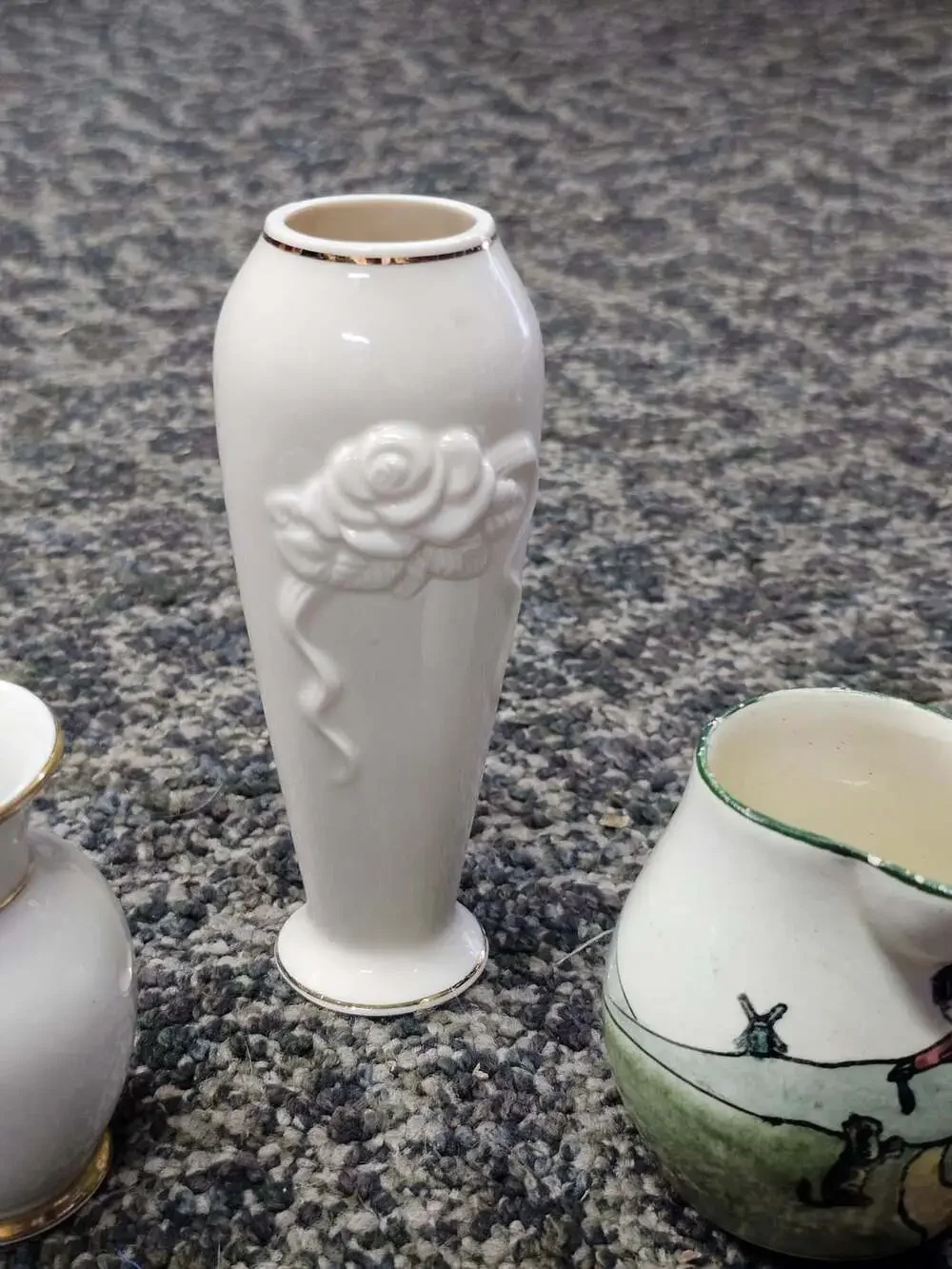 Lenox Rosebud Collection Bud Vase White Gold